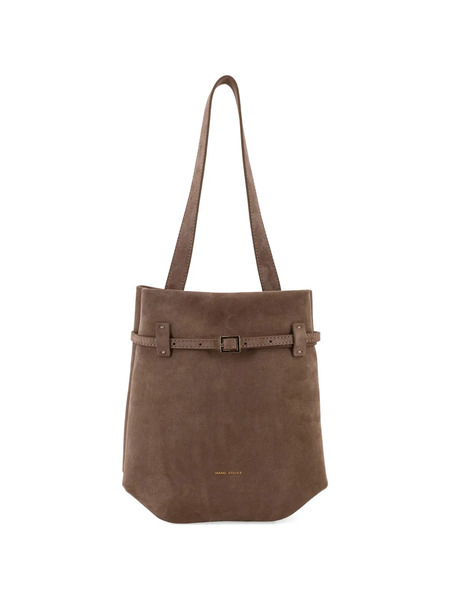  Manu Atelier Mini Du Jour Tote Bag - Brown 