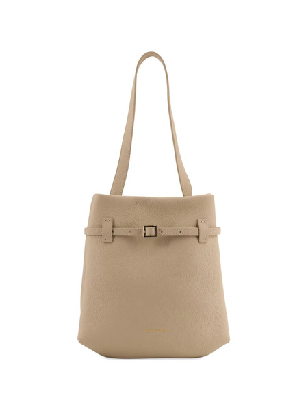  Manu Atelier Mini Tote Du Jour Buckled Shoulder Bag - Neutrals 