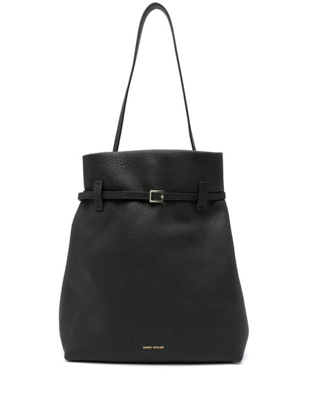  Manu Atelier Tote Du Jour Shoulder Bag - Black 