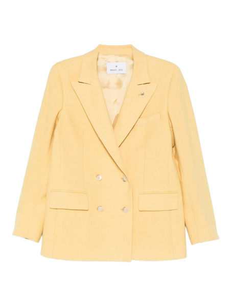  Manuel Ritz Chevron Blazer - Orange 