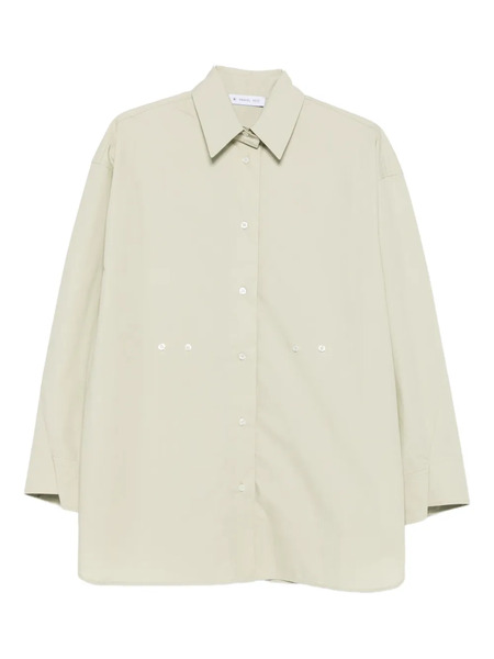 Manuel Ritz Cotton Poplin Shirt - Green 