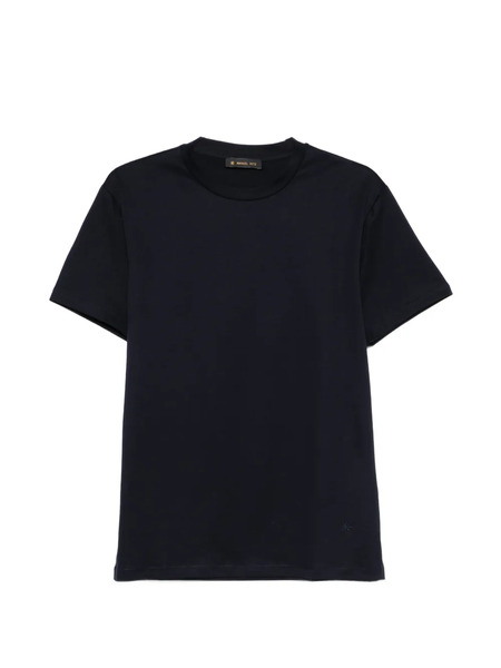  Manuel Ritz Crew-neck T-shirt - Blue 