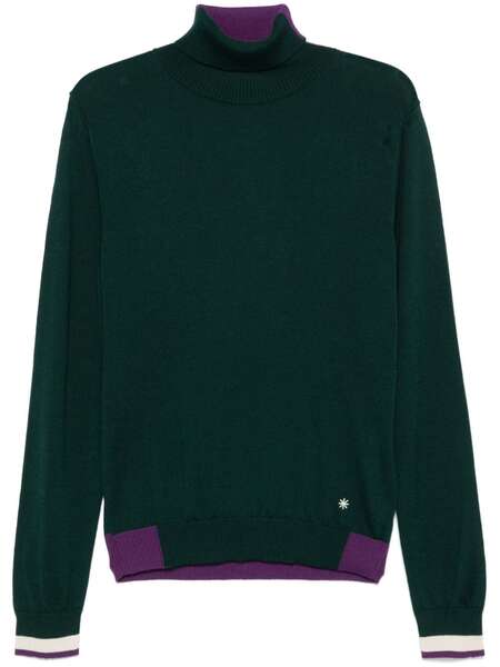  Manuel Ritz Fine-knit Sweater - Green 