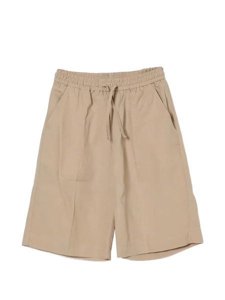  Manuel Ritz Kids Elasticated-waistband Shorts - Neutrals 