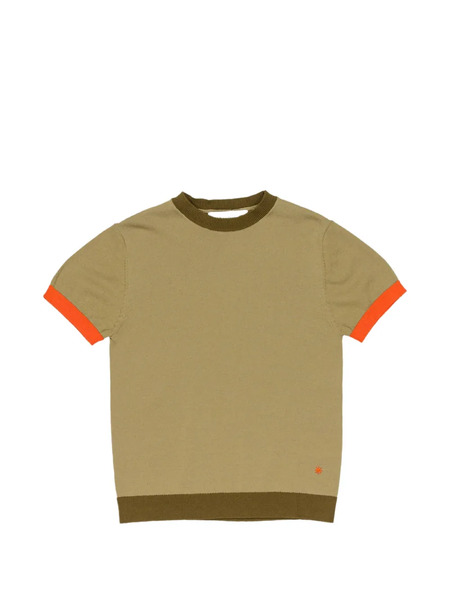  Manuel Ritz Kids Fine-knit T-shirt - Green 