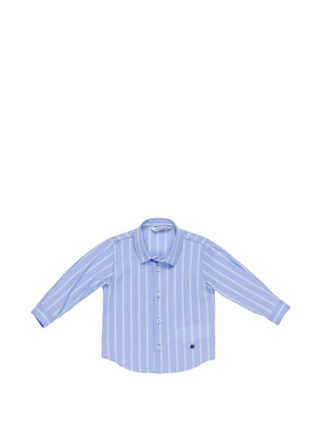  Manuel Ritz Kids Striped Shirt - Blue 