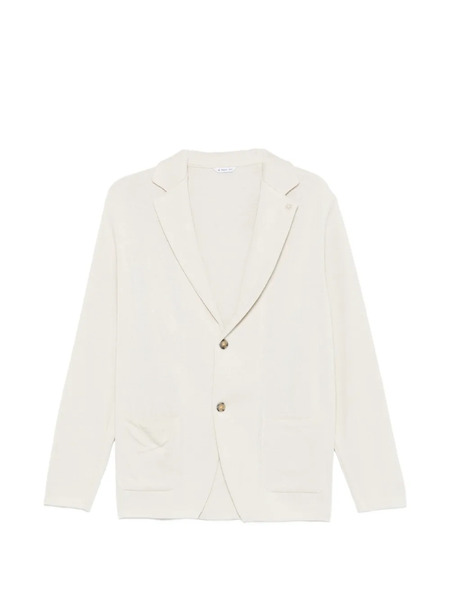  Manuel Ritz Patch-pocket Cardigan - Neutrals 