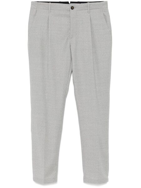  Manuel Ritz Pleated Trousers - Grey 