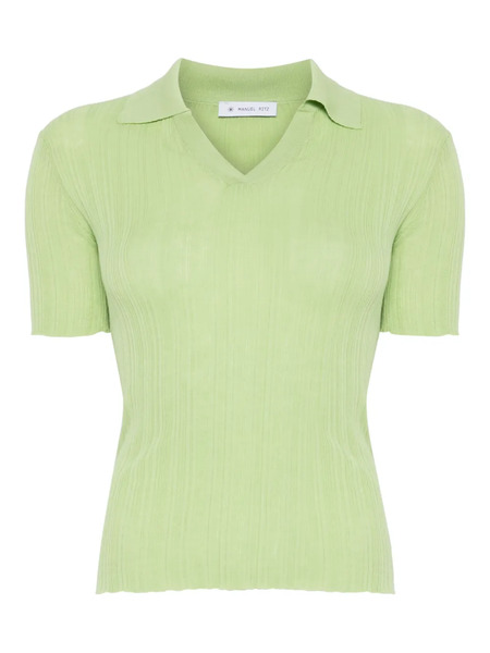  Manuel Ritz Ribbed T-shirt - Green 