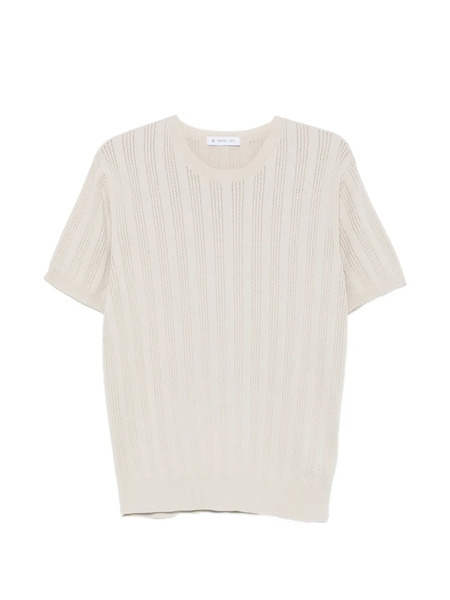  Manuel Ritz Round-neck T-shirt - Neutrals 