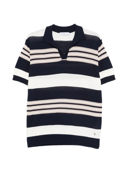  Manuel Ritz Striped Top - Blue 