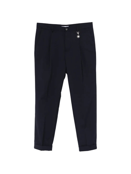  Manuel Ritz Turn-up Chinos - Blue 