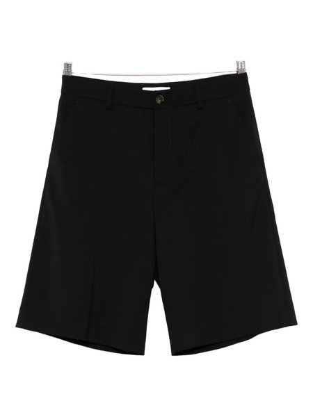  Manuel Ritz Wool Shorts - Black 