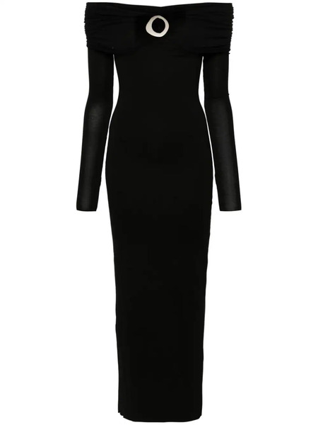  Manurí Amara Buckle 2.6 Maxi Dress - Black 