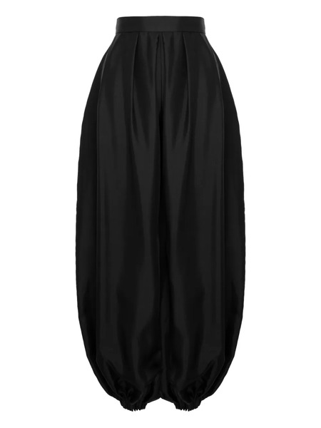 Manurí Bazar Pleated Trousers - Black 