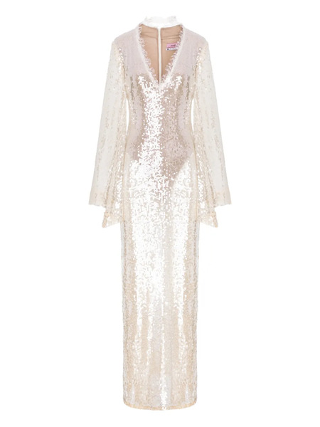  Manurí Cléo Sequin Maxi Dress - Pink 