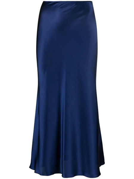  Manurí Patricia Silk Skirt - Blue 