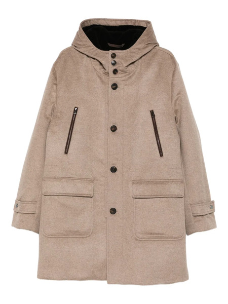  Manzoni 24 Hooded Parka - Neutrals 
