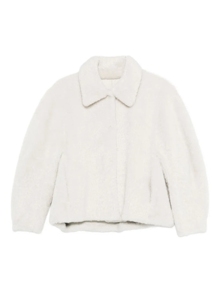  Manzoni 24 Shearling Jacket - White 