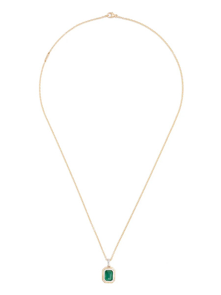 Maor 18k Yellow Gold Equinox Peridot Necklace 