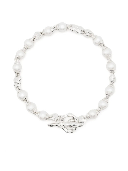  Maor Pearl-embellished Bracelet - Silver 