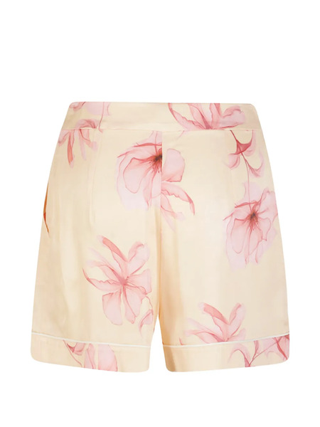  Mar De Margaritas Floral Shorts - Orange 
