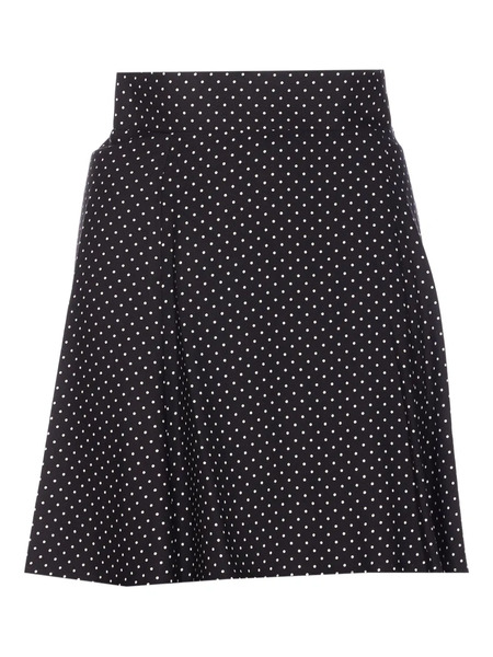  Mar De Margaritas Polka-dot Skirt - Black 