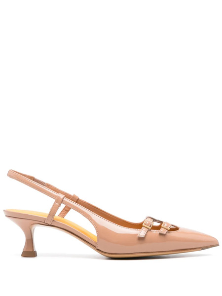  Mara Bini 50mm Naomi Slingback Pumps - Neutrals 