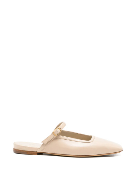  Mara Bini Strap Mules - Neutrals 