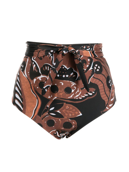  Mara Hoffman Calaia Abigail Bikini Briefs - Brown 