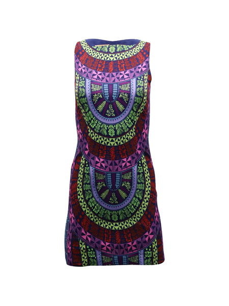  Mara Hoffman Printed Open-back Dress - Purple 