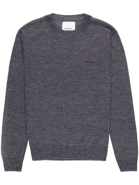  Marant Basile Merino-wool Sweater - Grey 