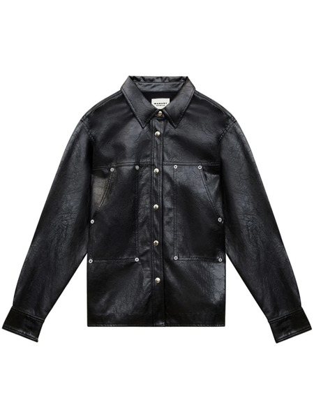  Marant étoile Abelia Shirt - Black 