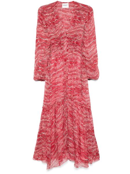  Marant étoile Amara Maxi Dress - Red 