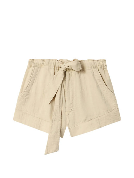  Marant étoile Birva Tie-waist Shorts - Neutrals 