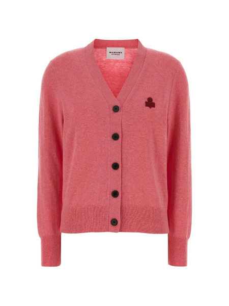 Marant étoile Buttoned Cardigan - Pink 