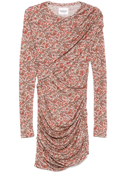  Marant étoile Denise Mini Dress - Red 