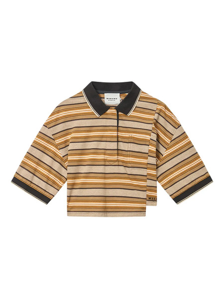  Marant étoile Isalyne Striped Top - Neutrals 