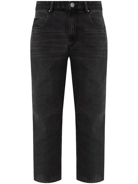  Marant étoile Janet Straight-leg Jeans - Black 