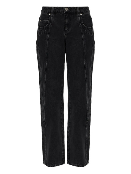 Marant étoile Jaylis Seam Trousers - Black 