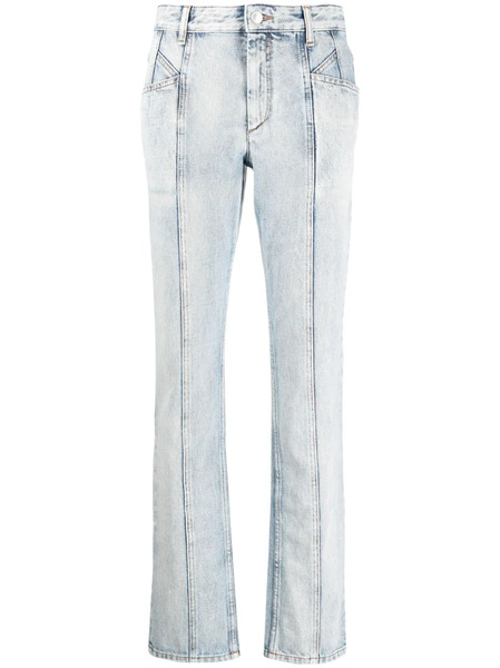  Marant étoile Laora Straight-leg Jeans - Blue 