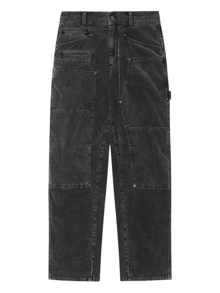  Marant étoile Lois Panelled Jeans - Black 
