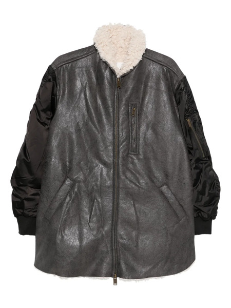  Marant étoile Metallic-effect Bomber Jacket - Black 