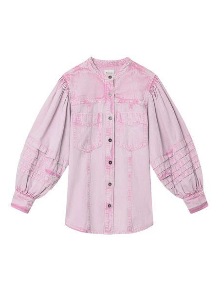 Marant étoile Mileda Patch-pocket Shirt - Pink 