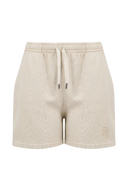  Marant étoile Miranae Drawstring Shorts - Neutrals 