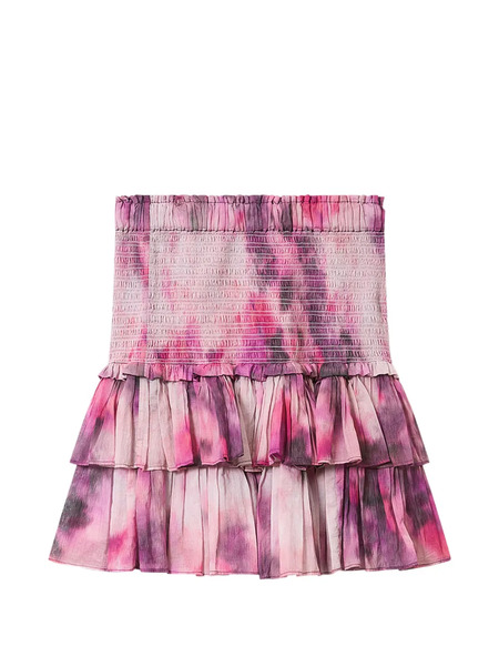  Marant étoile Naomi Ruffled Mini Skirt - Pink 