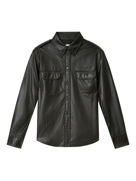  Marant étoile Noee Buttoned Pocket Shirt - Black 