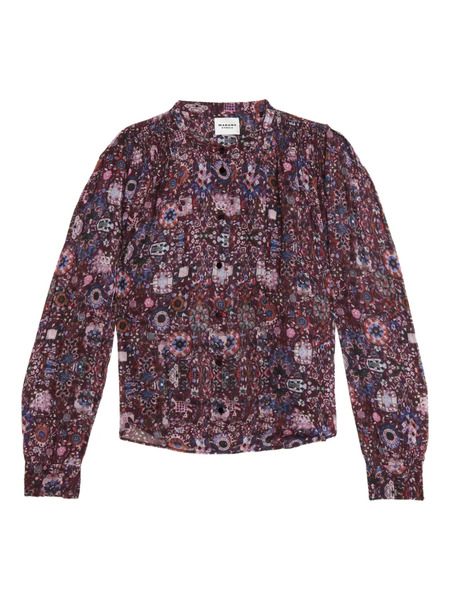  Marant étoile Noeline Blouse - Purple 
