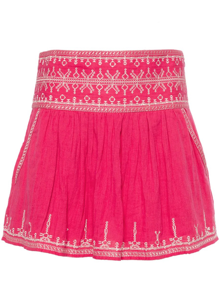  Marant étoile Picadilia Mini Skirt - Pink 