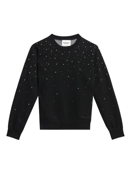  Marant étoile Riseda Studded Sweatshirt - Black 